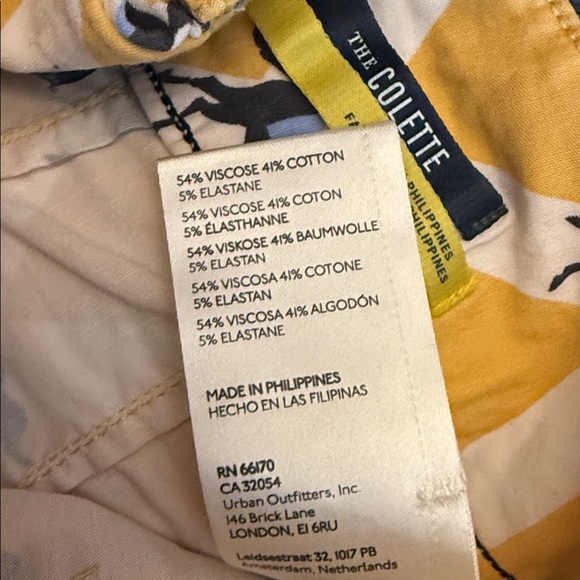 Anthropologie Maeve The Colette Cropped Wide Leg Pant Horse Sz 26 Kentucky Derby - Picture 5 of 5